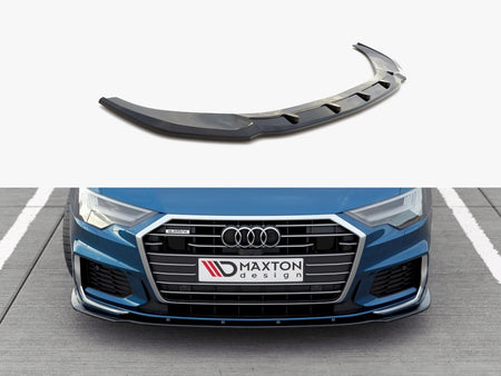 Maxton Design Front Splitter V.2 Audi A6 S-Line / S6 C8 / C8 Facelift - AU-A6-C8-SLINE-FD2G - Image 1