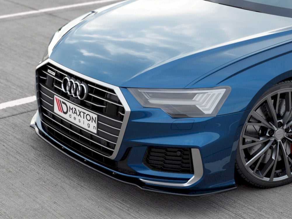 Maxton Design Front Splitter V.2 Audi A6 S-Line / S6 C8 / C8 Facelift - AU-A6-C8-SLINE-FD2G - Image 2