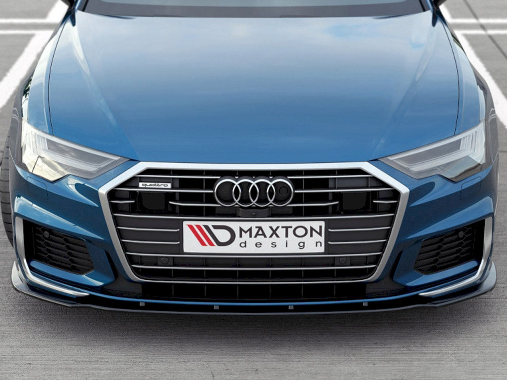 Maxton Design Front Splitter V.2 Audi A6 S-Line / S6 C8 / C8 Facelift - AU-A6-C8-SLINE-FD2G - Image 3