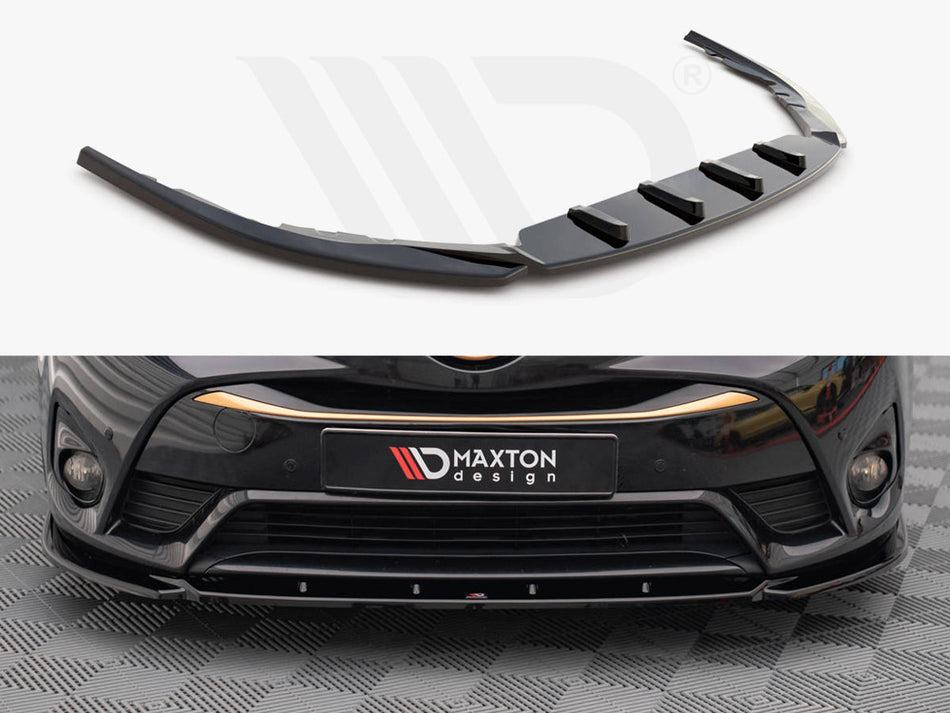 MAXTON DESIGN Front Splitter V.2 Toyota Avensis MK3.5 (2015-2018)