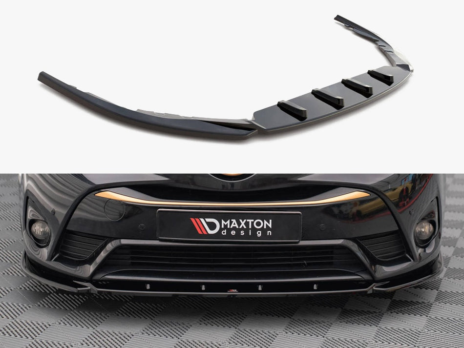 Maxton Design Front Splitter V.2 Toyota Avensis MK3.5 (2015-2018) - TO-AV-3F2-FD2G - Image 1