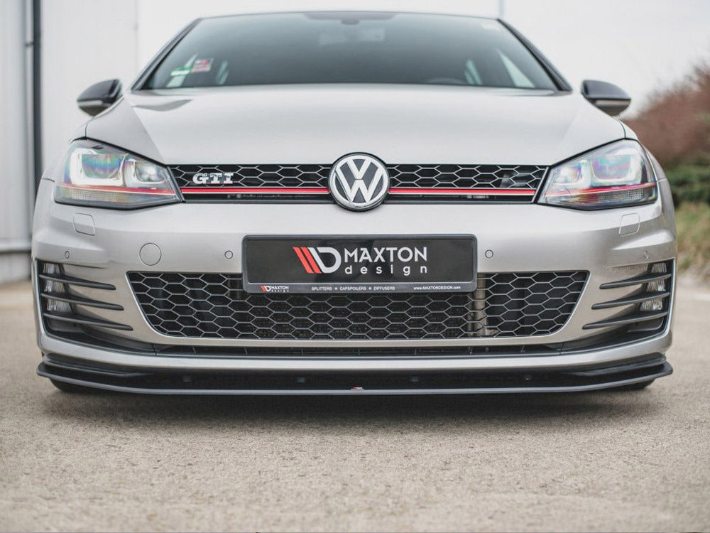 Maxton Design Street PRO Front Splitter VW Golf Mk7 GTI / GTD - VWGO7GTICNC-FD2B - Image 2