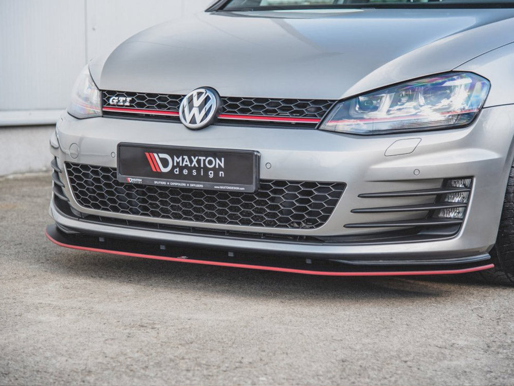 Maxton Design Street PRO Front Splitter VW Golf Mk7 GTI / GTD - VWGO7GTICNC-FD2B - Image 4