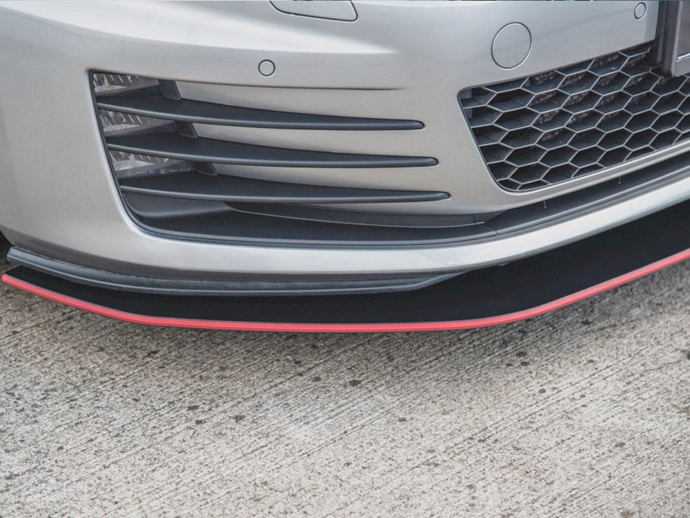 Maxton Design Street PRO Front Splitter VW Golf Mk7 GTI / GTD - VWGO7GTICNC-FD2B - Image 5