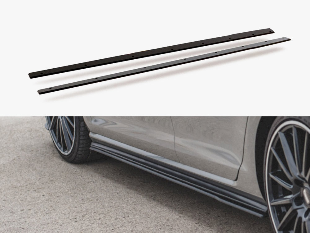 Maxton Design Street PRO Side Skirt Diffusers VW Golf Mk7 GTI - VWGO7GTICNC-SD1B - Image 1