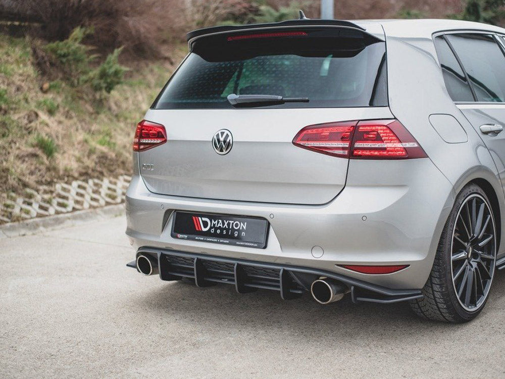 Maxton Design Street PRO Rear Diffuser V.1 VW Golf Mk7 GTI - VWGO7GTICNC-RS1B - Image 5