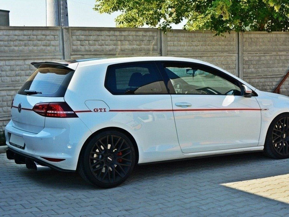 Maxton Design VW Golf MK7 GTI Rear Diffuser &amp; Rear Side Splitters - VW-GO-7-GTI-CNC-RS1A - Image 2