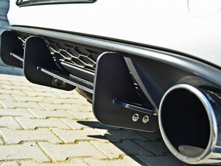 Maxton Design VW Golf MK7 GTI Rear Diffuser &amp; Rear Side Splitters - VW-GO-7-GTI-CNC-RS1A - Image 4