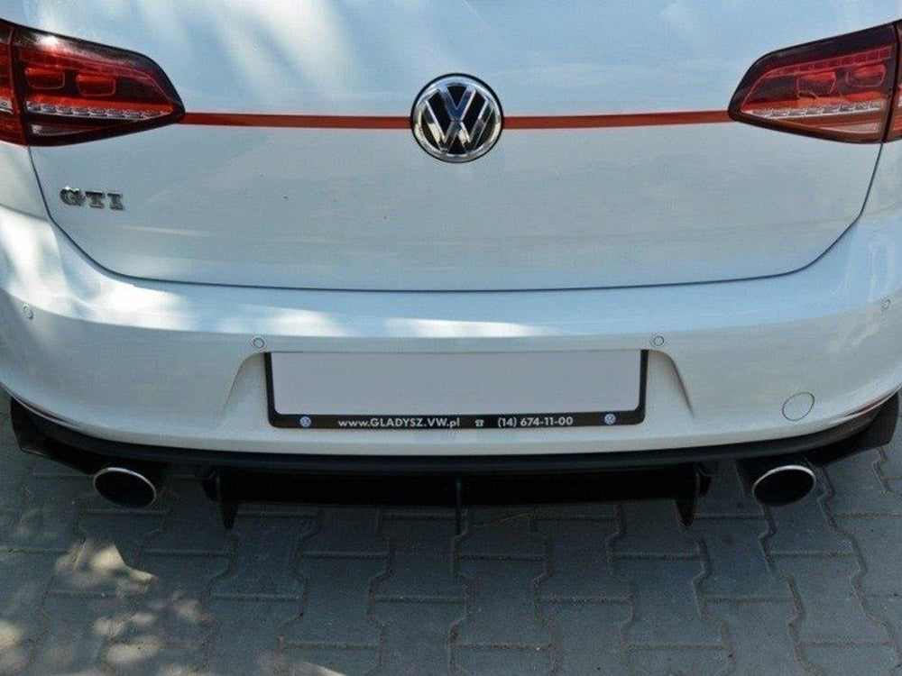 Maxton Design VW Golf MK7 GTI Rear Diffuser &amp; Rear Side Splitters - VW-GO-7-GTI-CNC-RS1A - Image 3