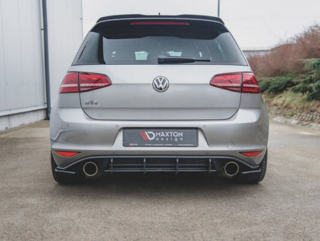 Maxton Design Street PRO Rear Diffuser V.2 VW Golf Mk7 GTI - VWGO7GTICNC-RS2B - Image 2