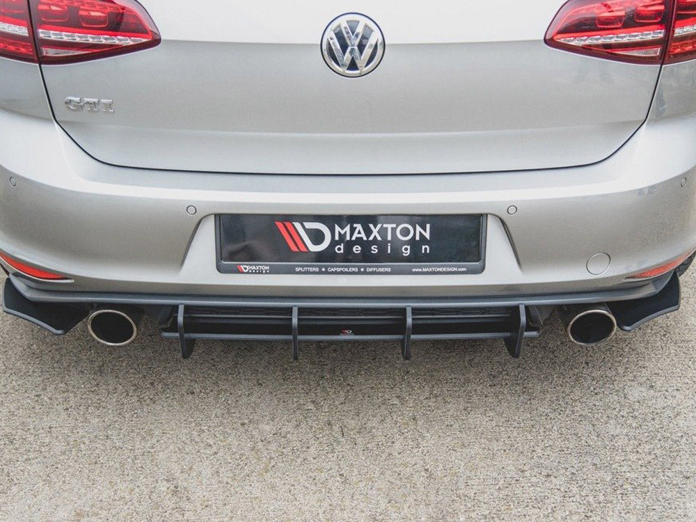 Maxton Design Street PRO Rear Side Splitters V.2 VW Golf Mk7 GTI - VWGO7GTICNC-RSD2B - Image 2