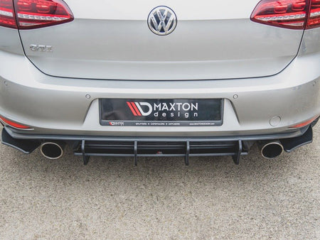 Maxton Design Street PRO Rear Side Splitters V.2 VW Golf Mk7 GTI - VWGO7GTICNC-RSD2B - Image 2