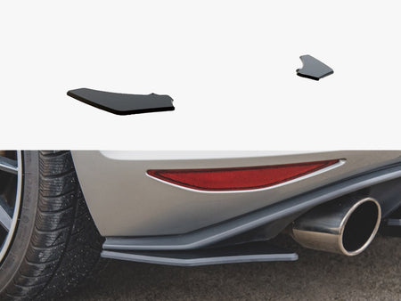Maxton Design Street PRO Rear Side Splitters V.2 VW Golf Mk7 GTI - VWGO7GTICNC-RSD2B - Image 1