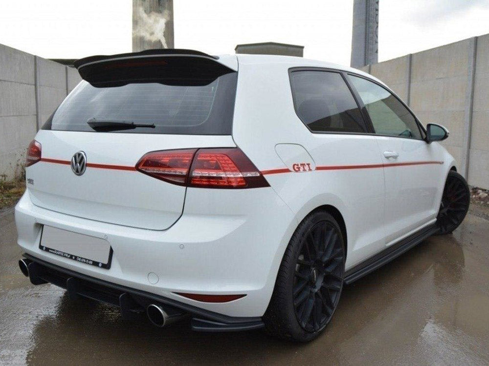 Rear Side Splitters VW Golf 7 GTI (2013-2016) CARBON LOOK