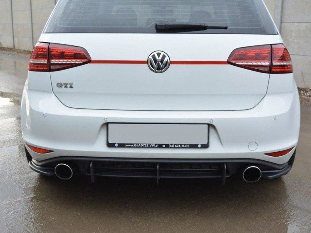 Rear Side Splitters VW Golf 7 GTI (2013-2016)  - Textured