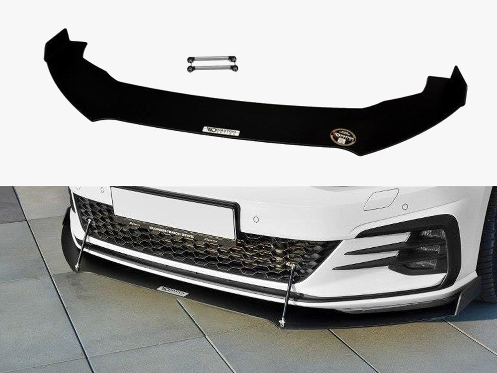 Maxton Design Front Racing Splitter V.2 VW Golf GTI 7.5 (2017-19) - VW-GO-7F-GTI-CNC-FD2A - Image 1
