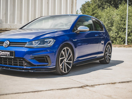 Maxton Design Side Skirts Diffusers V.4 Volkswagen Golf R / R-Line Mk7 Facelift - VW-GO-7F-R-SD4G - Image 3