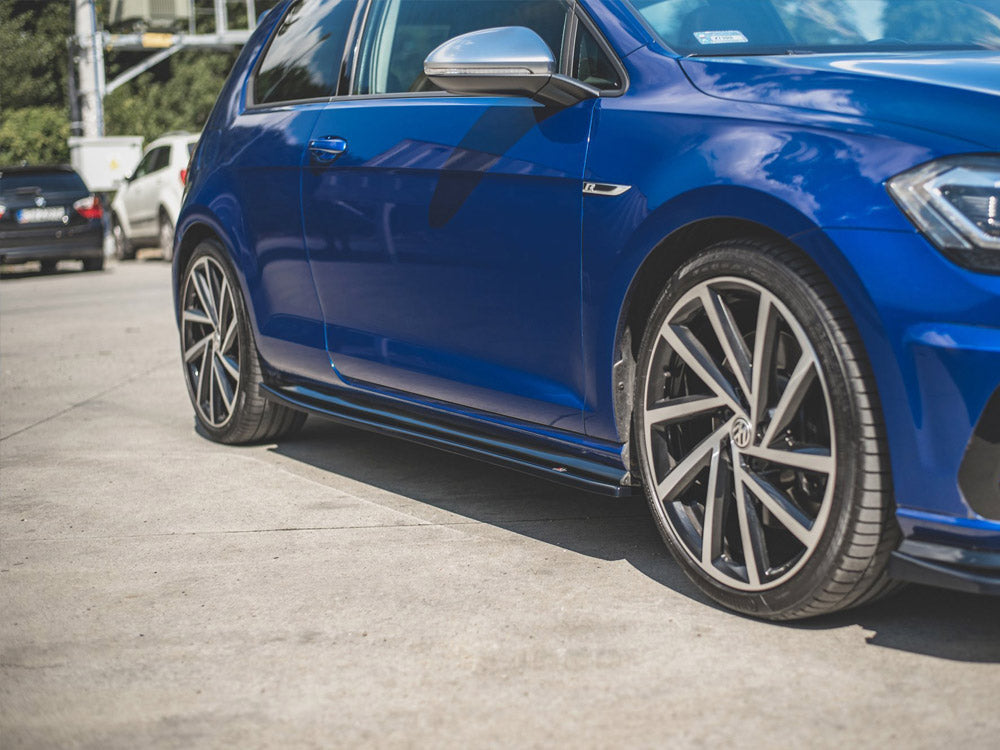 Maxton Design Side Skirts Diffusers V.4 Volkswagen Golf R / R-Line Mk7 Facelift - VW-GO-7F-R-SD4G - Image 4