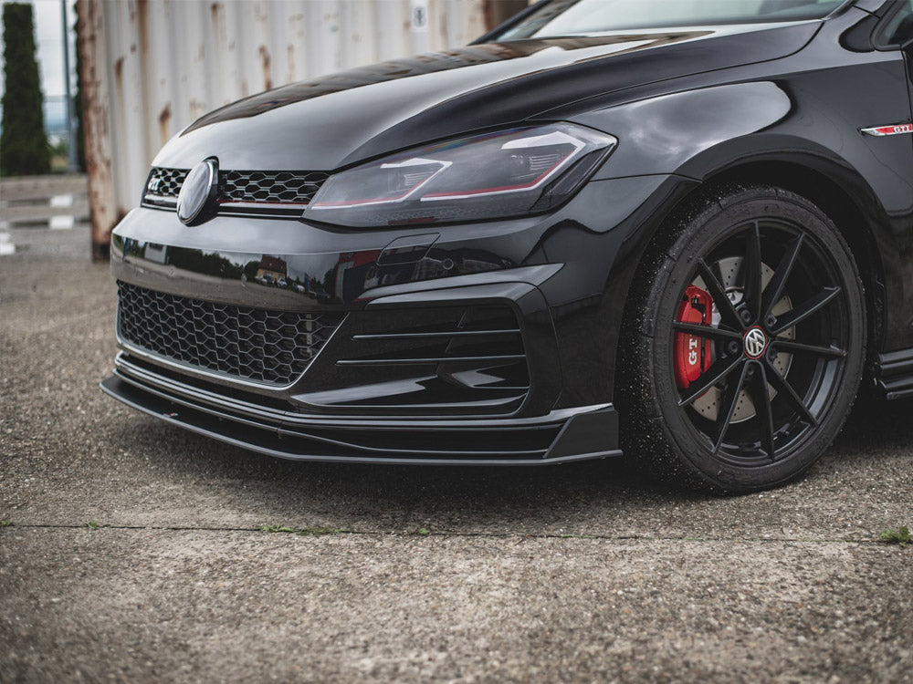 Maxton Design Street PRO Front Splitter VW Golf 7 GTI TCR - VWGO7FGTITCRCNC-FD1B - Image 4