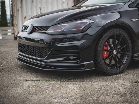 Maxton Design Street PRO Front Splitter VW Golf 7 GTI TCR - VWGO7FGTITCRCNC-FD1B - Image 4