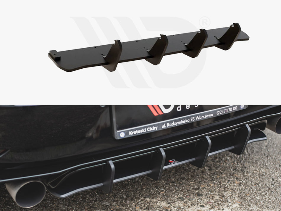 MAXTON DESIGN Street PRO Rear Diffuser VW Golf MK7.5 GTI TCR