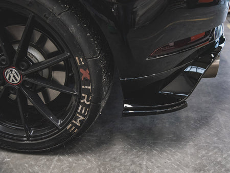 Maxton Design Rear Side Splitters VW Golf 7 GTI TCR - VW-GO-7F-GTI-TCR-RSD1G - Image 2