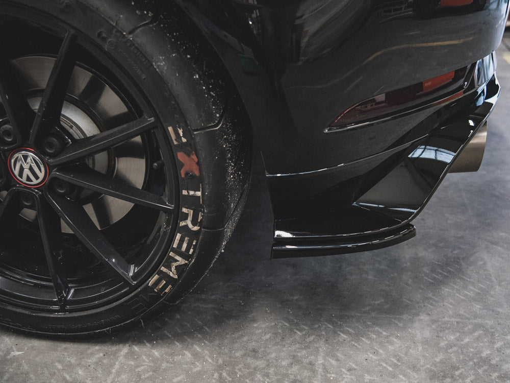 Maxton Design Rear Side Splitters VW Golf 7 GTI TCR - Textured - VW-GO-7F-GTI-TCR-RSD1T - Image 2