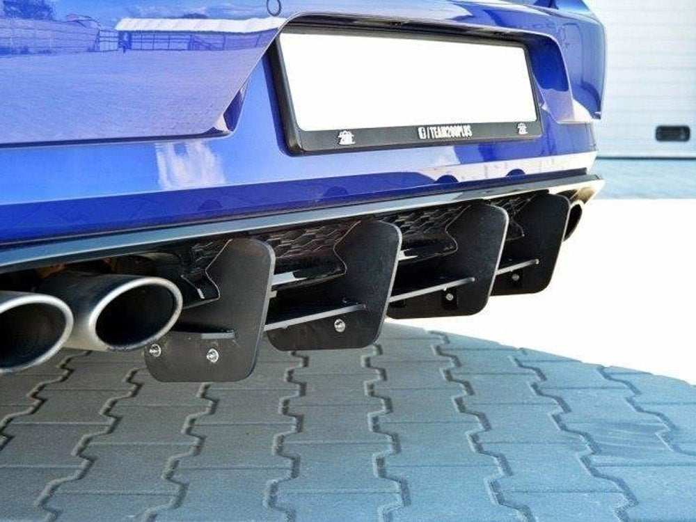 Maxton Design Rear Diffuser Volkswagen Golf R Mk7 Facelift - VW-GO-7F-R-CNC-RS1A - Image 3