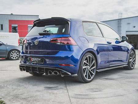 Street PRO Rear Side Splitters Volkswagen Golf R Mk7 Facelift