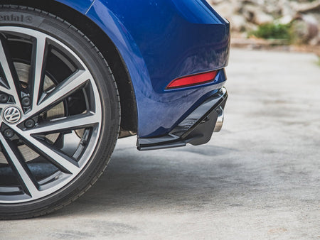Street PRO Rear Side Splitters Volkswagen Golf R Mk7 Facelift