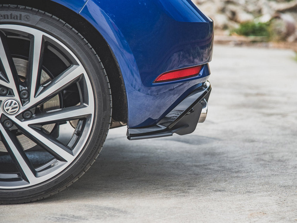Maxton Design Street PRO Rear Side Splitters Volkswagen Golf R Mk7 Facelift - VWGO7FRCNC-RSD1B - Image 3