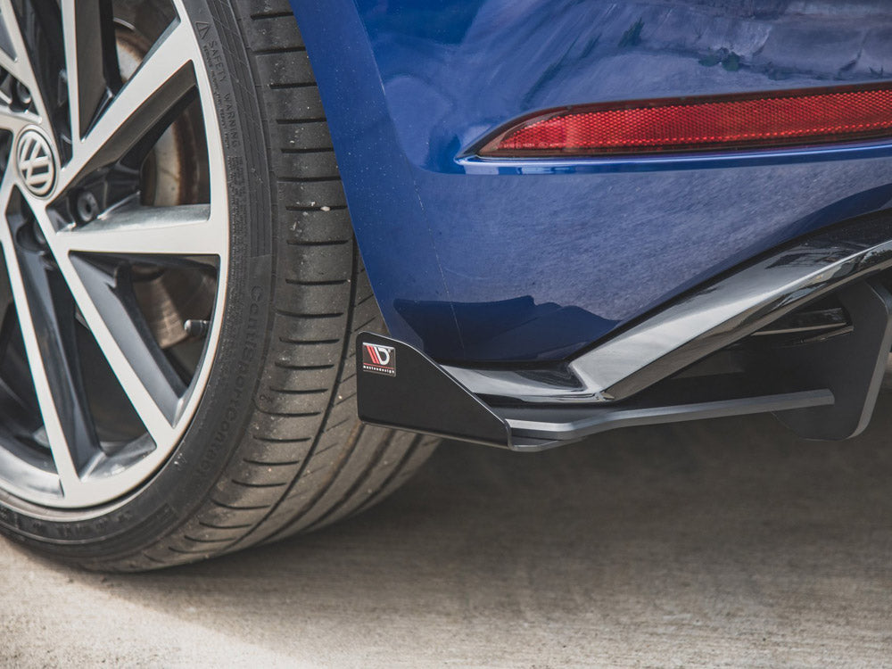 Maxton Design Street PRO Rear Side Splitters + Flaps Volkswagen Golf R Mk7 Facelift - VWGO7FRCNC-RSD1B+RSF1G - Image 2