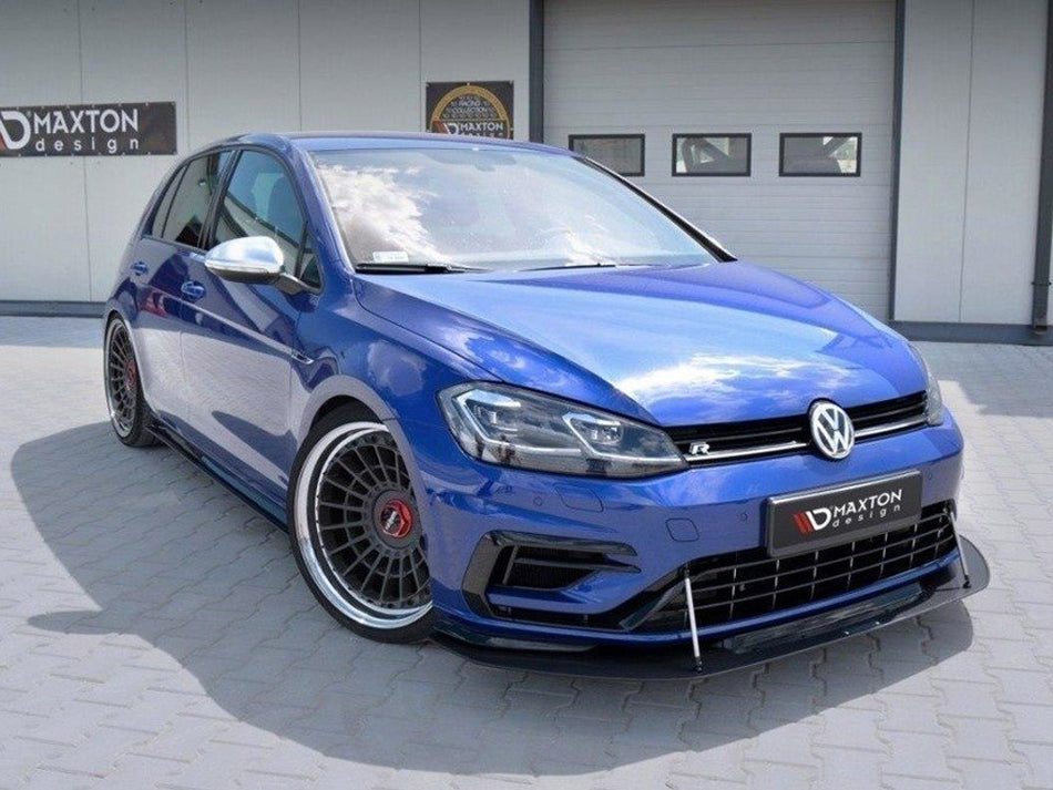 Maxton Design Racing Side Skirts Diffusers Volkswagen Golf R / R-Line Mk7 Facelift - VW-GO-7F-R-CNC-SD1A - Image 2