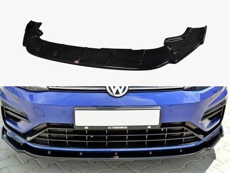 Maxton Design Front Splitter V.1 Volkswagen Golf R / R-Line Mk7 Facelift - VW-GO-7F-R-FD1G - Image 1