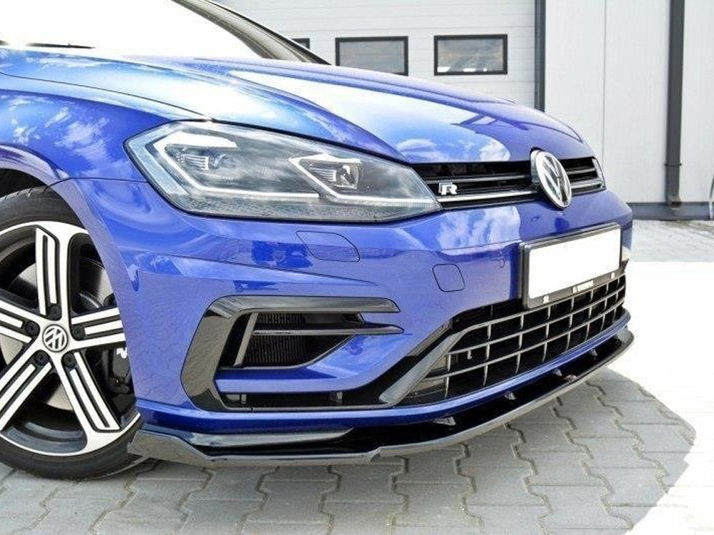 Maxton Design Front Splitter V.1 Volkswagen Golf R / R-Line Mk7 Facelift - VW-GO-7F-R-FD1G - Image 3