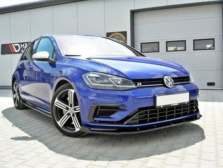 Front Splitter V.1 Volkswagen Golf R / R-Line Mk7 Facelift