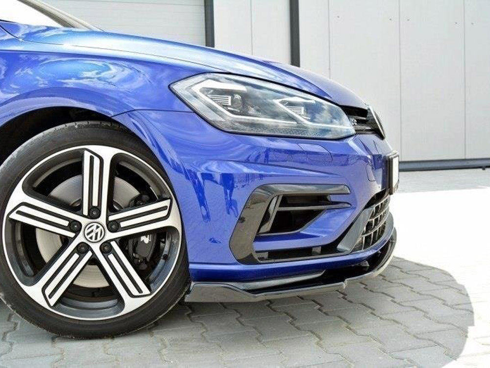 Front Splitter V.1 Volkswagen Golf R / R-Line Mk7 Facelift