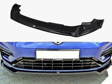 Maxton Design Front Splitter V.2 Volkswagen Golf R / R-Line Mk7 Facelift - VW-GO-7F-R-FD2G - Image 1