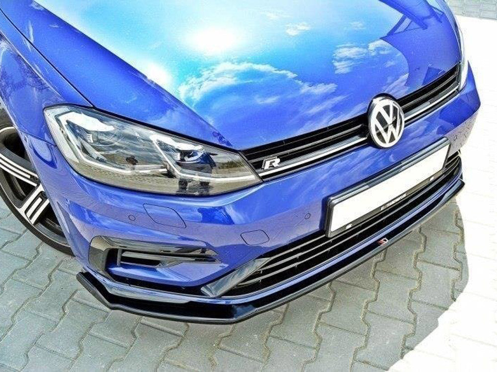 Maxton Design Front Splitter V.2 Volkswagen Golf R / R-Line Mk7 Facelift - VW-GO-7F-R-FD2G - Image 3
