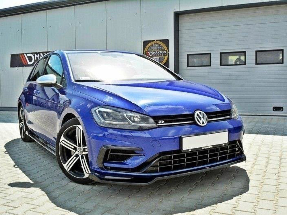 Maxton Design Front Splitter V.2 Volkswagen Golf R / R-Line Mk7 Facelift - VW-GO-7F-R-FD2G - Image 4