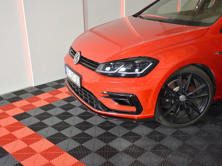 Front Splitter V.7 Volkswagen Golf R / R-Line Mk7 Facelift
