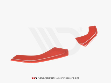 Front Splitter V.8 VW Golf 7 R / R-Line Facelift - Carbon Look
