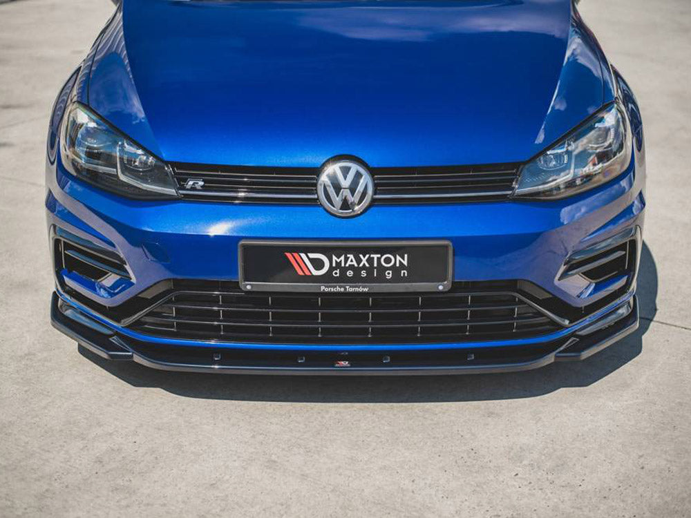 Maxton Design Front Splitter V.9 Volkswagen Golf R / R-Line Mk7 Facelift - VW-GO-7F-R-FD9G - Image 2