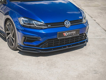 Maxton Design Front Splitter V.9 Volkswagen Golf R / R-Line Mk7 Facelift - VW-GO-7F-R-FD9G - Image 4