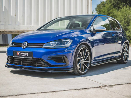 Maxton Design Front Splitter V.9 Volkswagen Golf R / R-Line Mk7 Facelift - VW-GO-7F-R-FD9G - Image 3