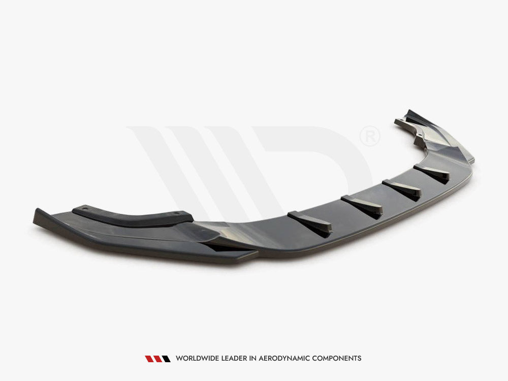 Maxton Design Front Splitter V.9 Volkswagen Golf R / R-Line Mk7 Facelift - VW-GO-7F-R-FD9G - Image 6