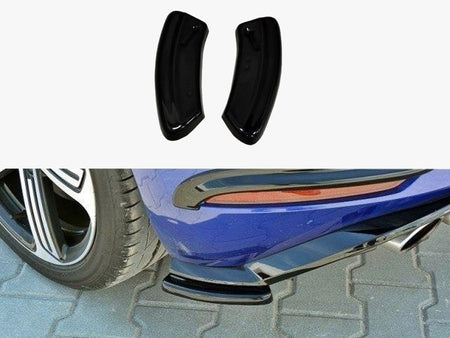 Maxton Design Rear Side Splitters Volkswagen Golf Hatchback R / R-Line Mk7 Facelift - VW-GO-7F-R-RSD1G - Image 1