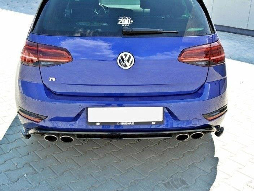 Maxton Design Rear Side Splitters VW Golf 7 R / R-Line Facelift - Carbon Look - VW-GO-7F-R-RSD1C - Image 2