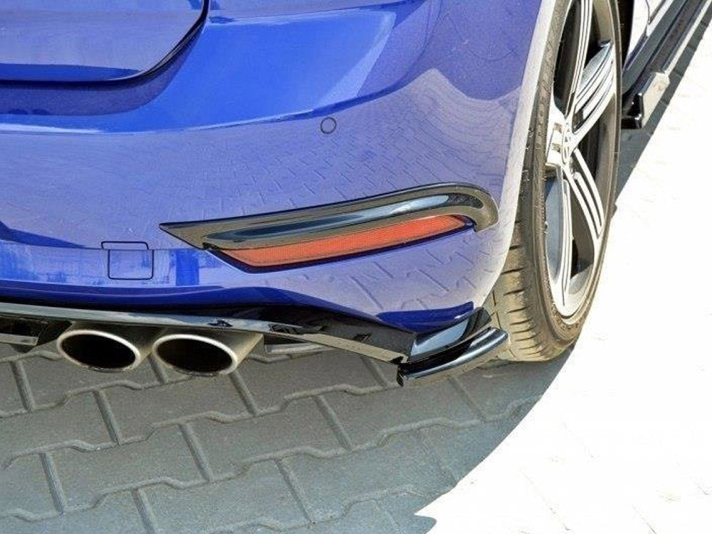 Maxton Design Rear Frames For Lights VW Golf 7 R / R-Line Facelift - Carbon Look - VW-GO-7F-R-RV1C - Image 2