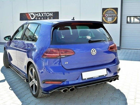 Maxton Design Rear Frames For Lights VW Golf 7 R / R-Line Facelift - Carbon Look - VW-GO-7F-R-RV1C - Image 4